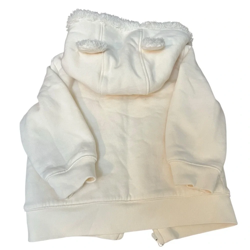 𝅺Baby Gap|Logo CozySherpa Hoodie- Size 12-18months